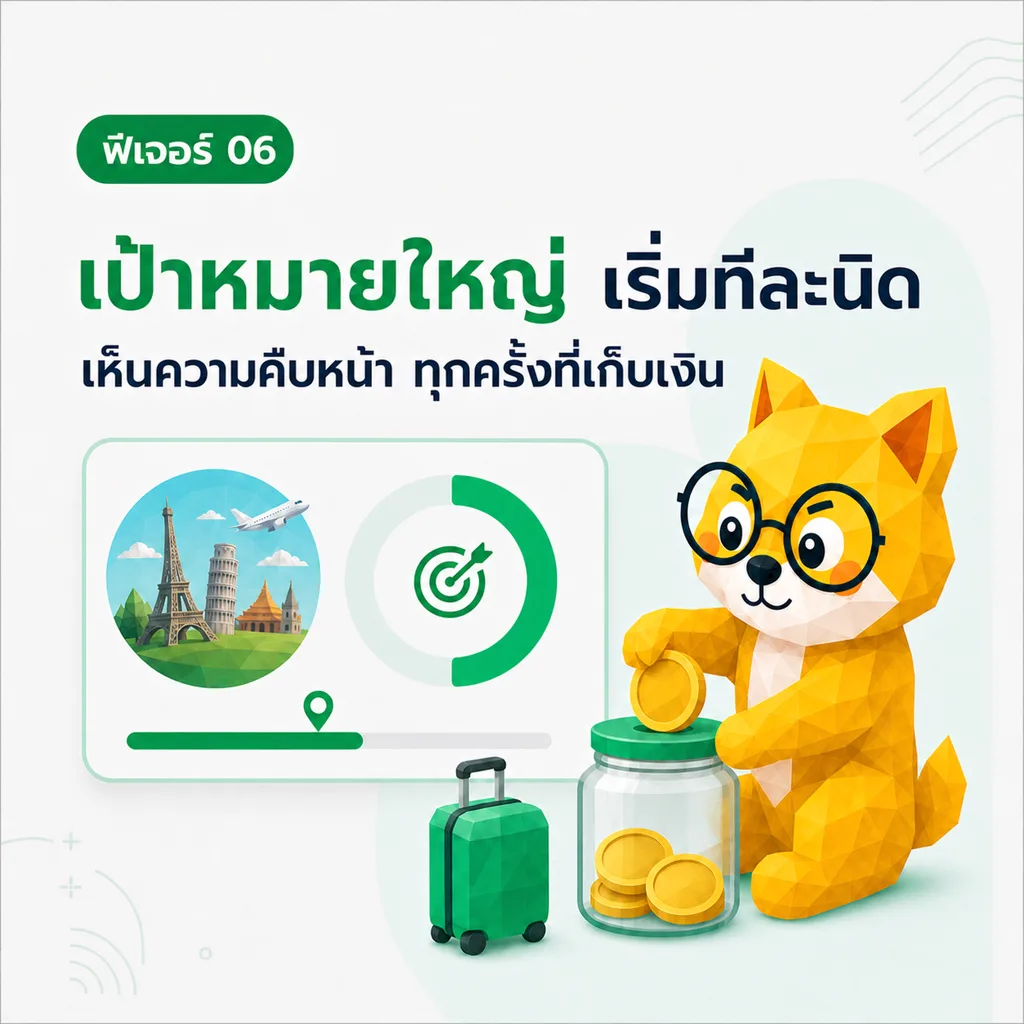 เป้าหมายใหญ่เริ่มทีละนิด